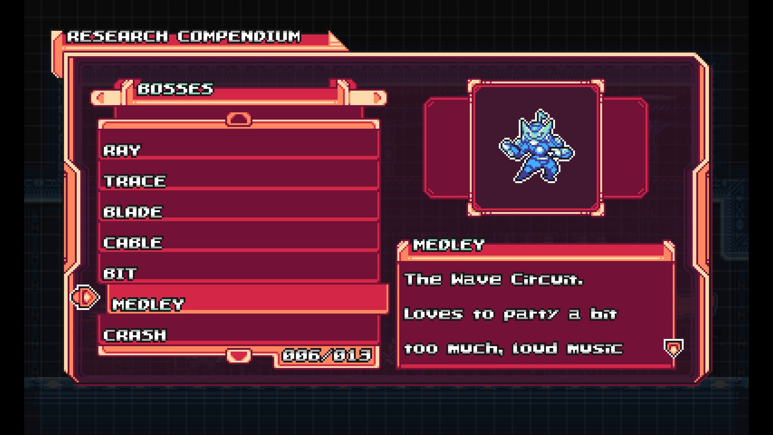 Gravity Circuit Data Chip Guide