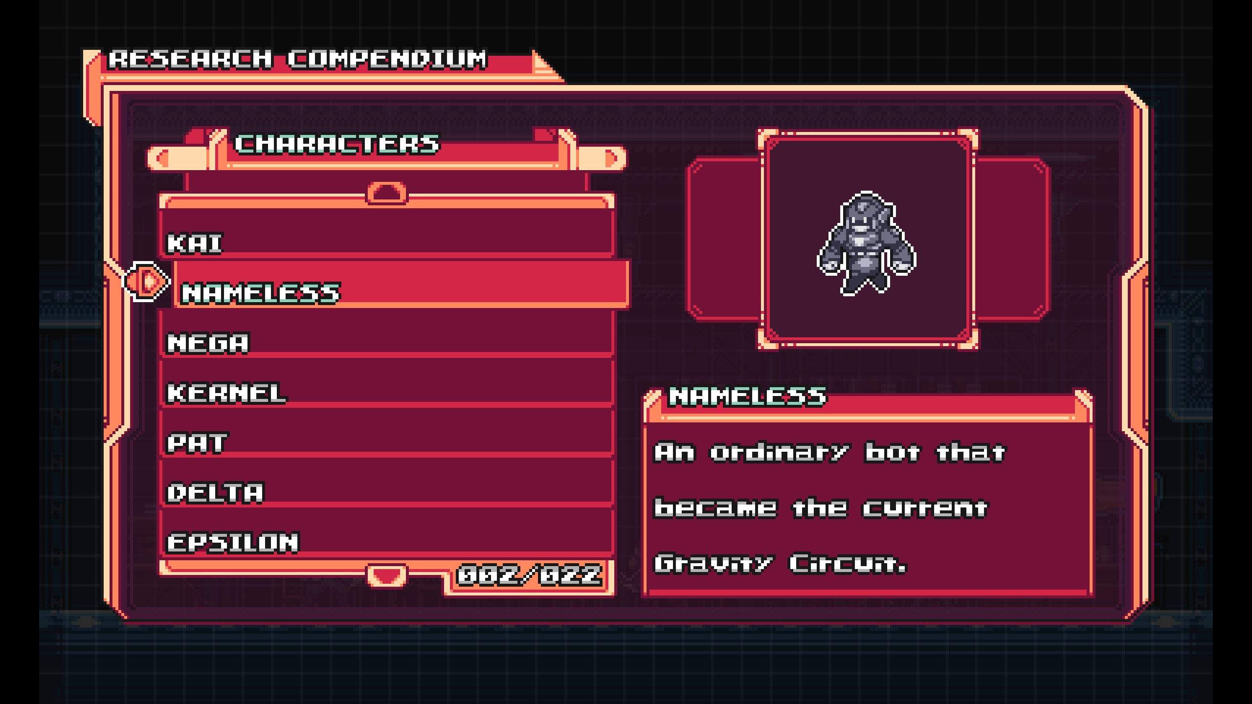 Gravity Circuit Data Chip Guide