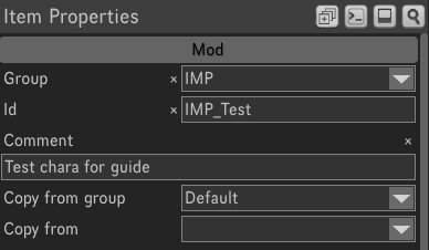 Creating/editing a custom IMP merc model