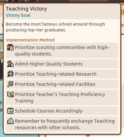 Let's School Victory Goals