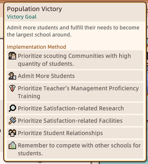 Let's School Victory Goals