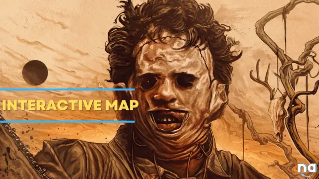 The Texas Chain Saw Massacre Interactive Map