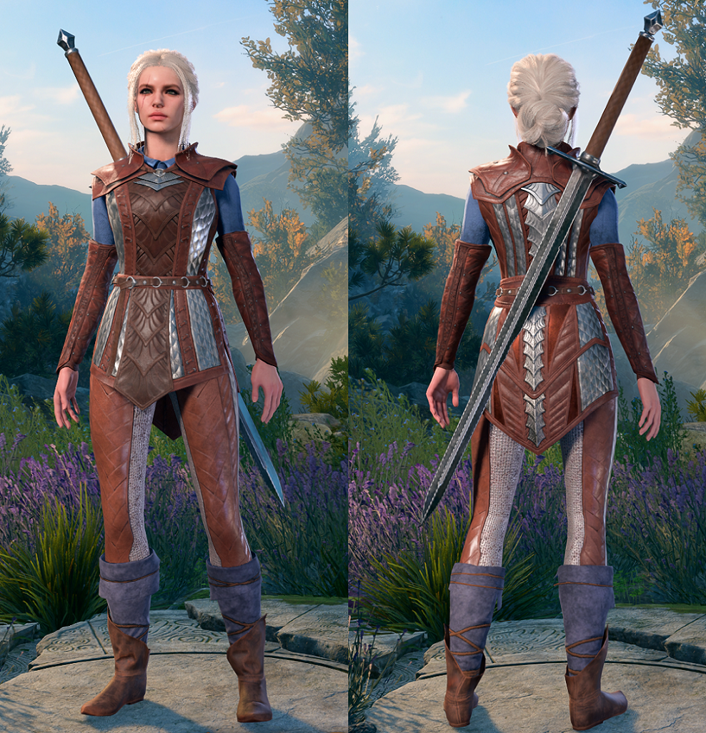 How to creation Ciri from The Witcher in Baldur's Gate 3