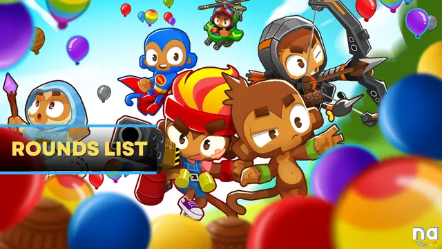 Bloons TD 6 Rounds List