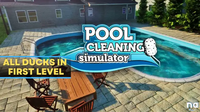 Pool Cleaning Simulator All Ducks in First Level