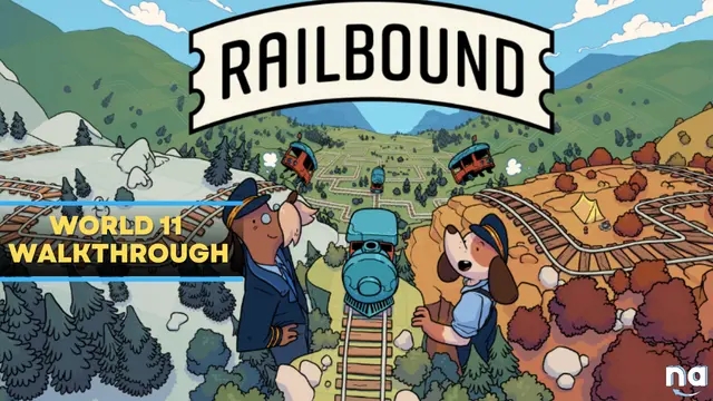 Railbound World 11 Walkthrough