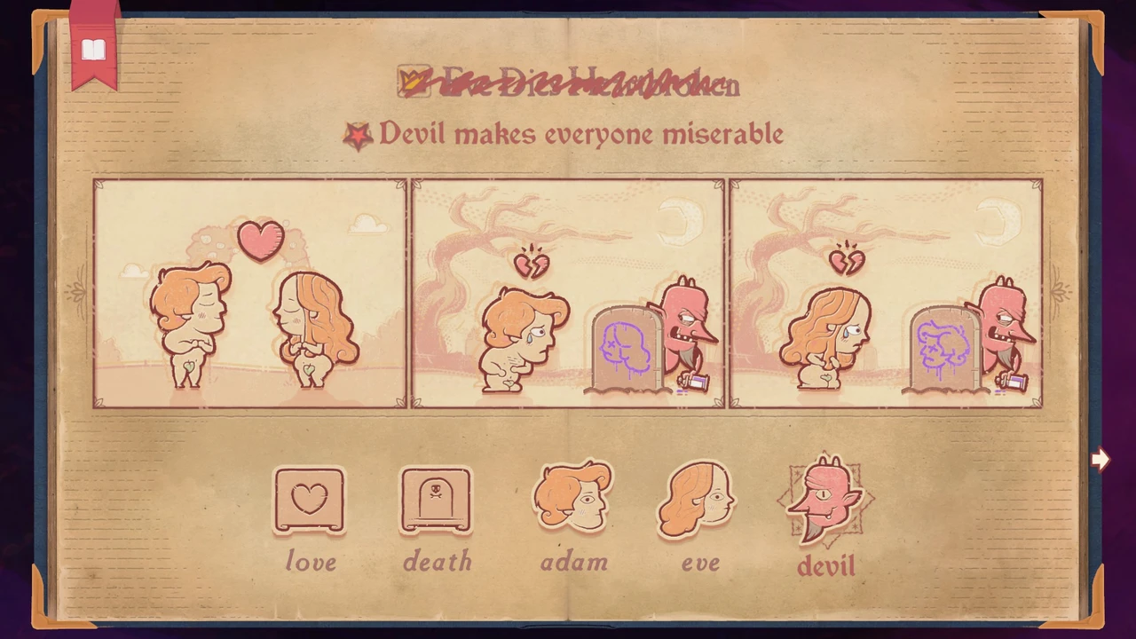 Storyteller: Devilish Update Levels Walkthrough