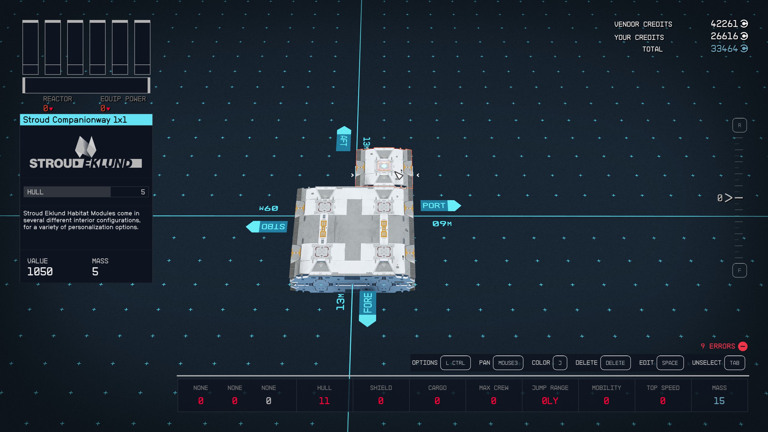 How to build Ebon Hawk for wandering the Settled Systems in Starfield