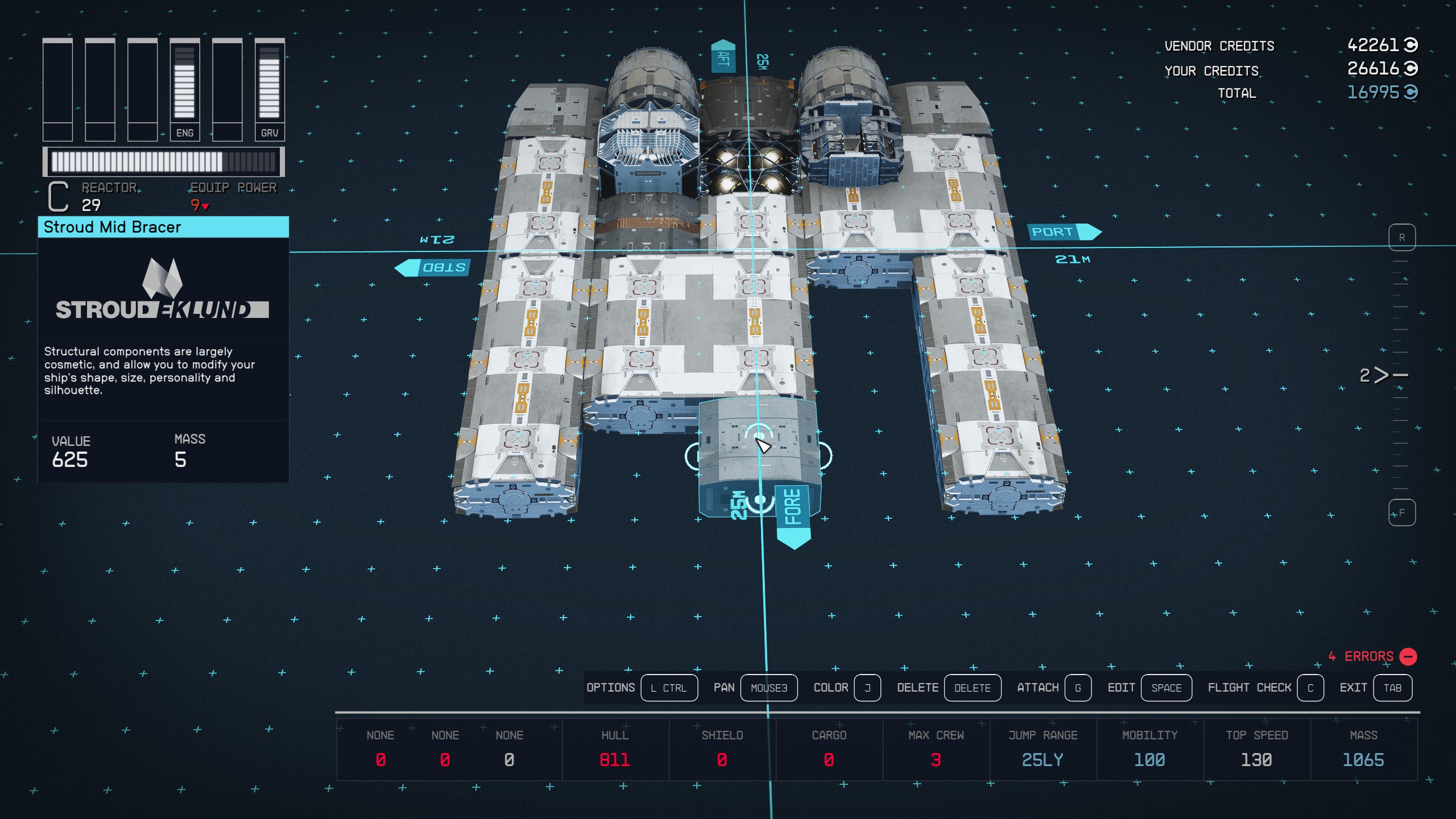 Starfield Ebon Hawk Build