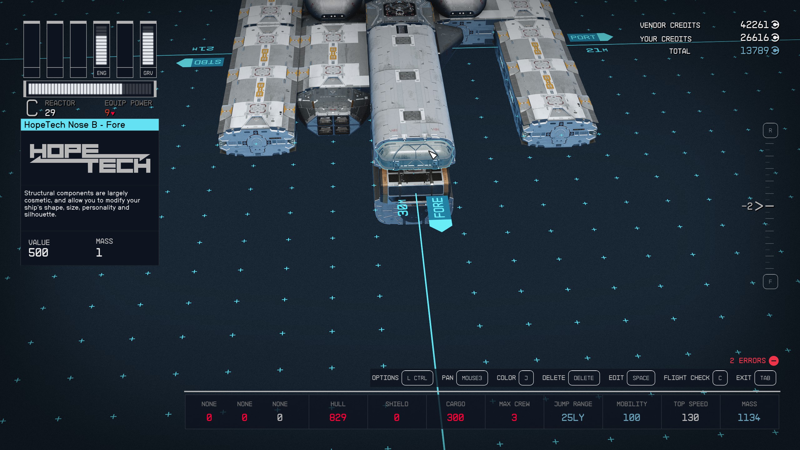 How to build Ebon Hawk for wandering the Settled Systems in Starfield