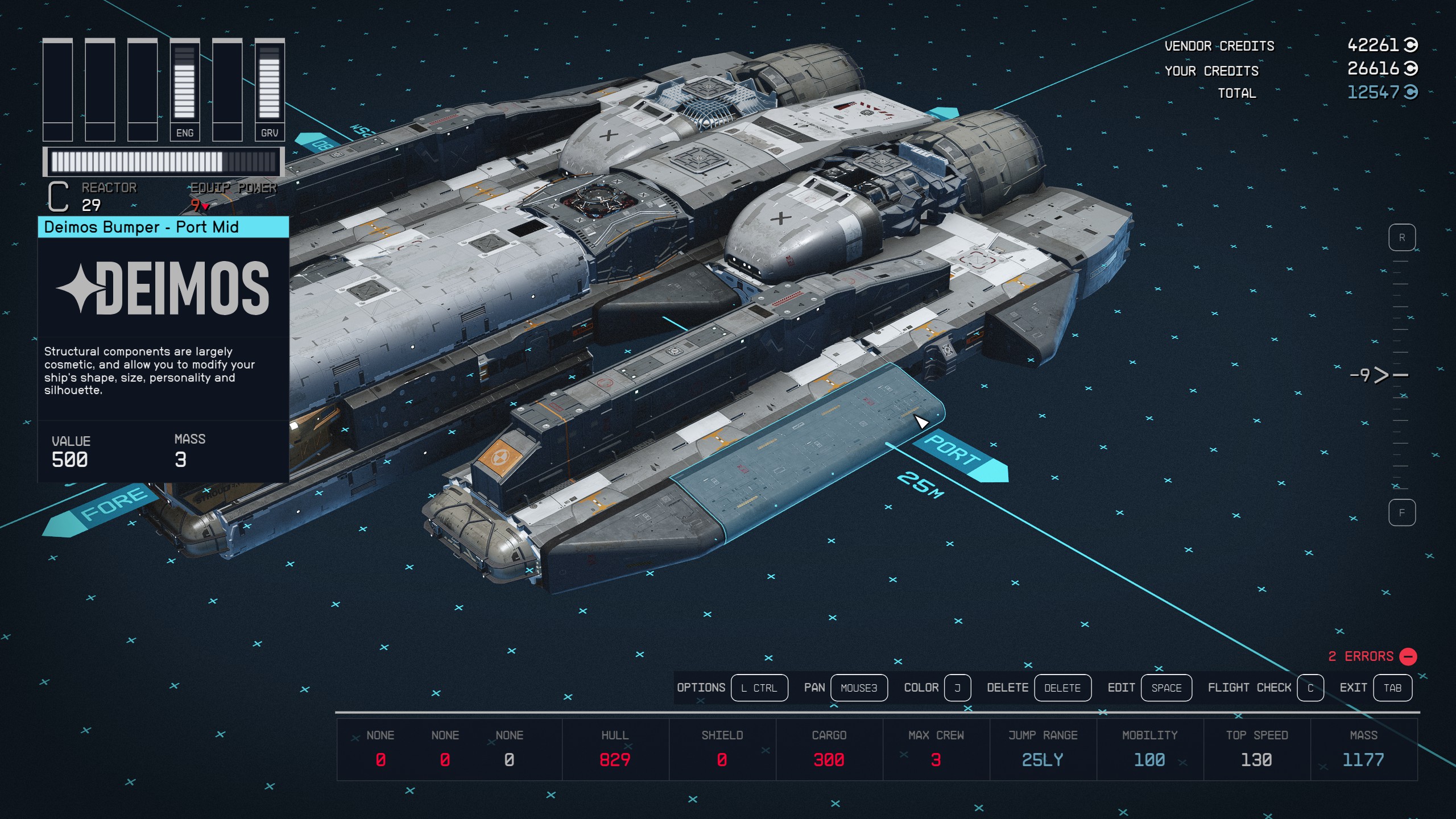 How to build Ebon Hawk for wandering the Settled Systems in Starfield