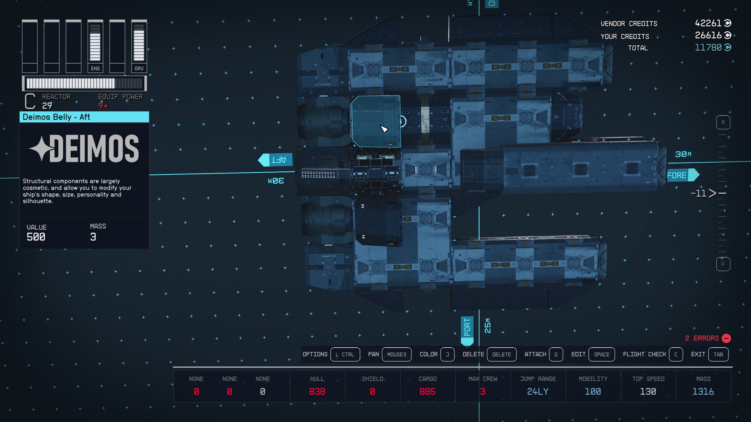 How to build Ebon Hawk for wandering the Settled Systems in Starfield