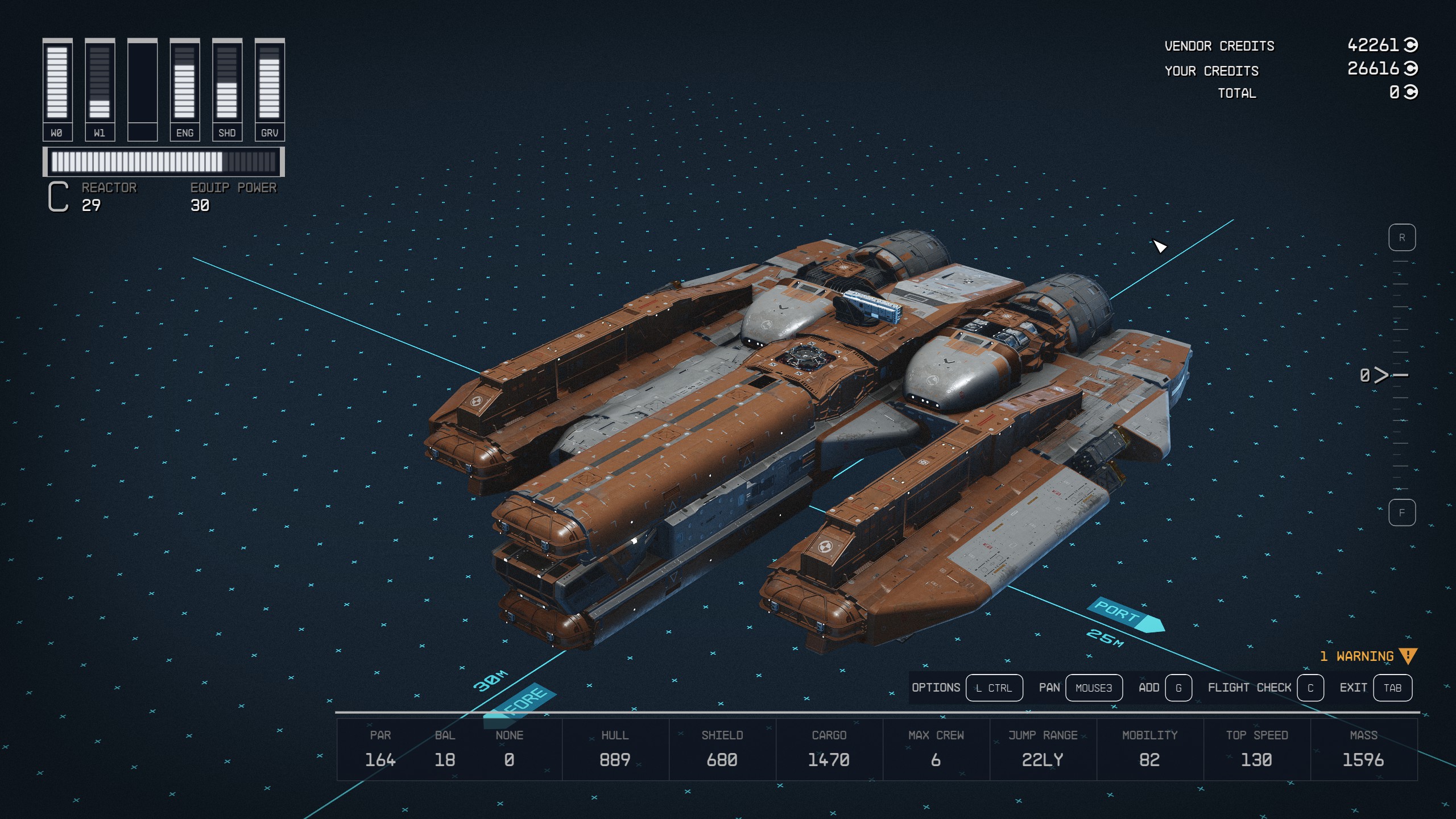 Starfield Ebon Hawk Build