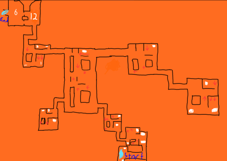 Map of All Levels in Escape the Backrooms