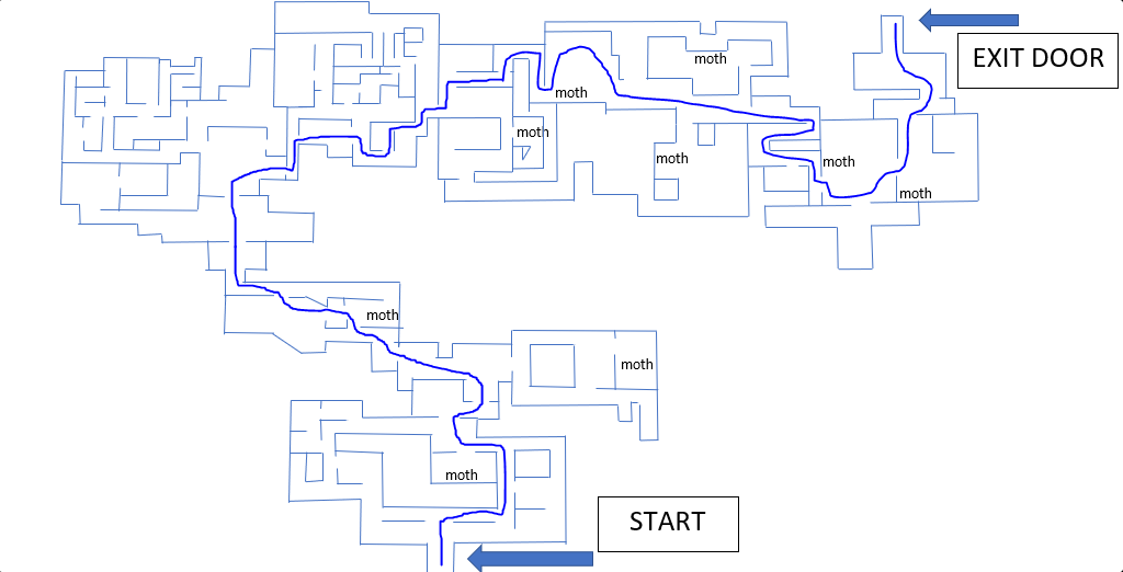 Map of All Levels in Escape the Backrooms