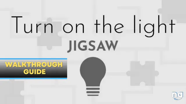 Turn on the light Jigsaw Walkthrough Guide 1