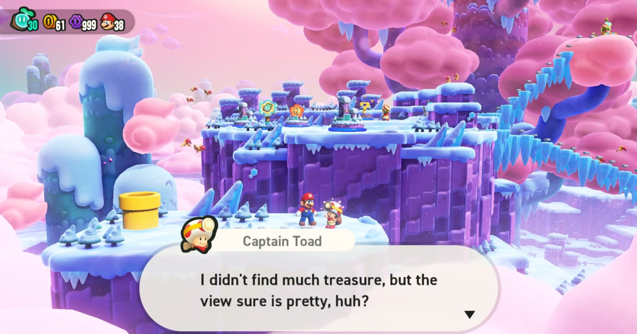 Captain Toad Locations in Pipe-Rock Plateau