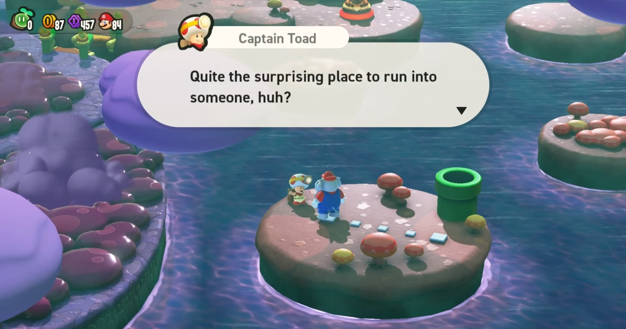 Captain Toad Locations in Sunbaked Desert