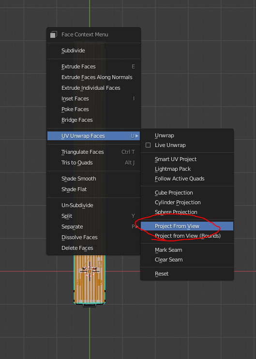 How to UV a model for Rolling Line