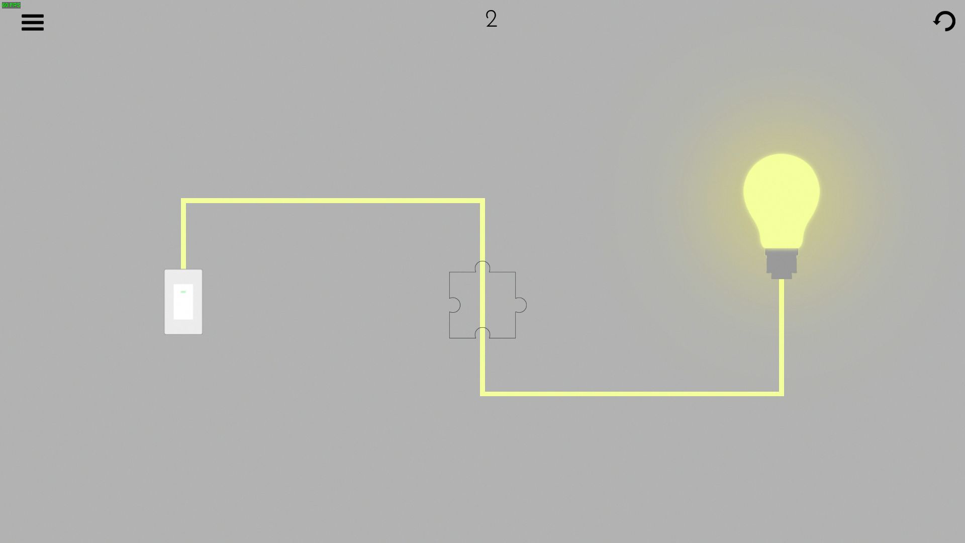 Turn on the light - Jigsaw Picture Walkthrough