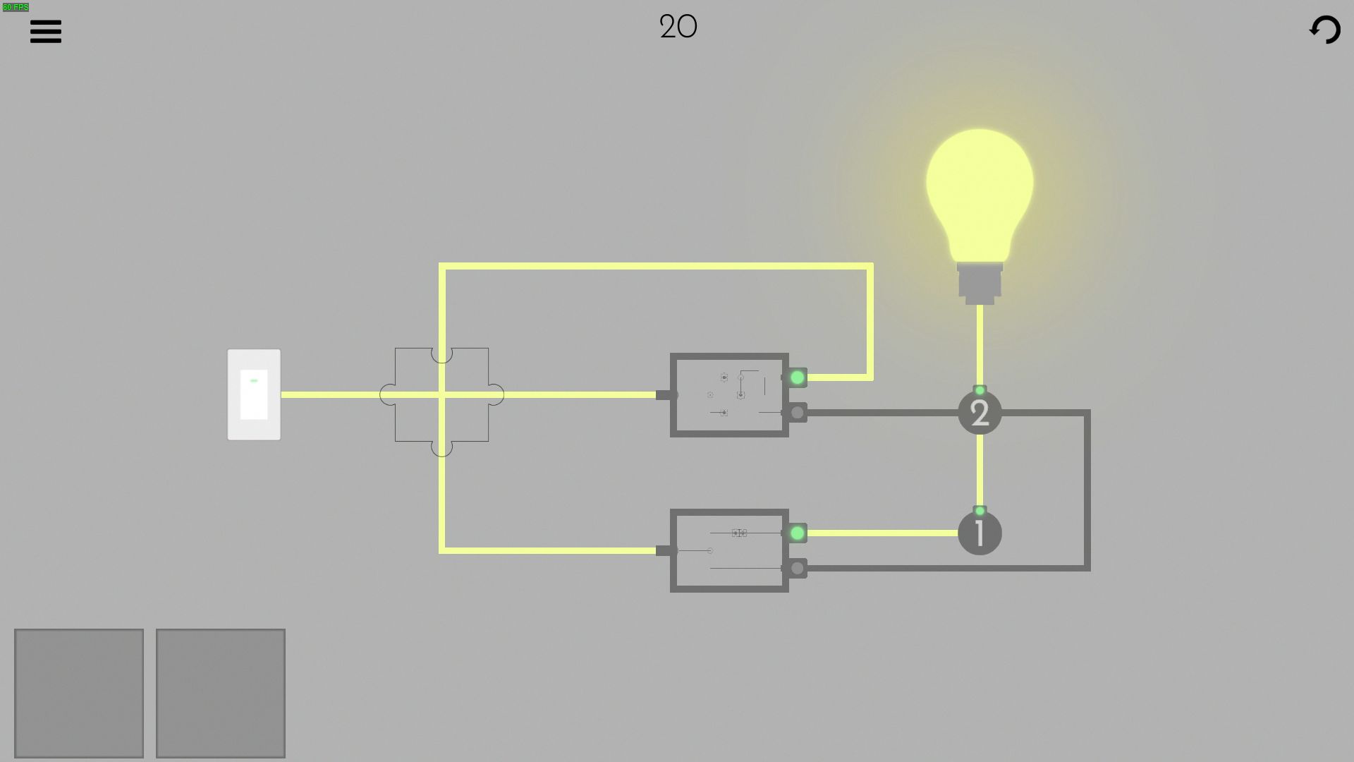 Turn on the light - Jigsaw Picture Walkthrough