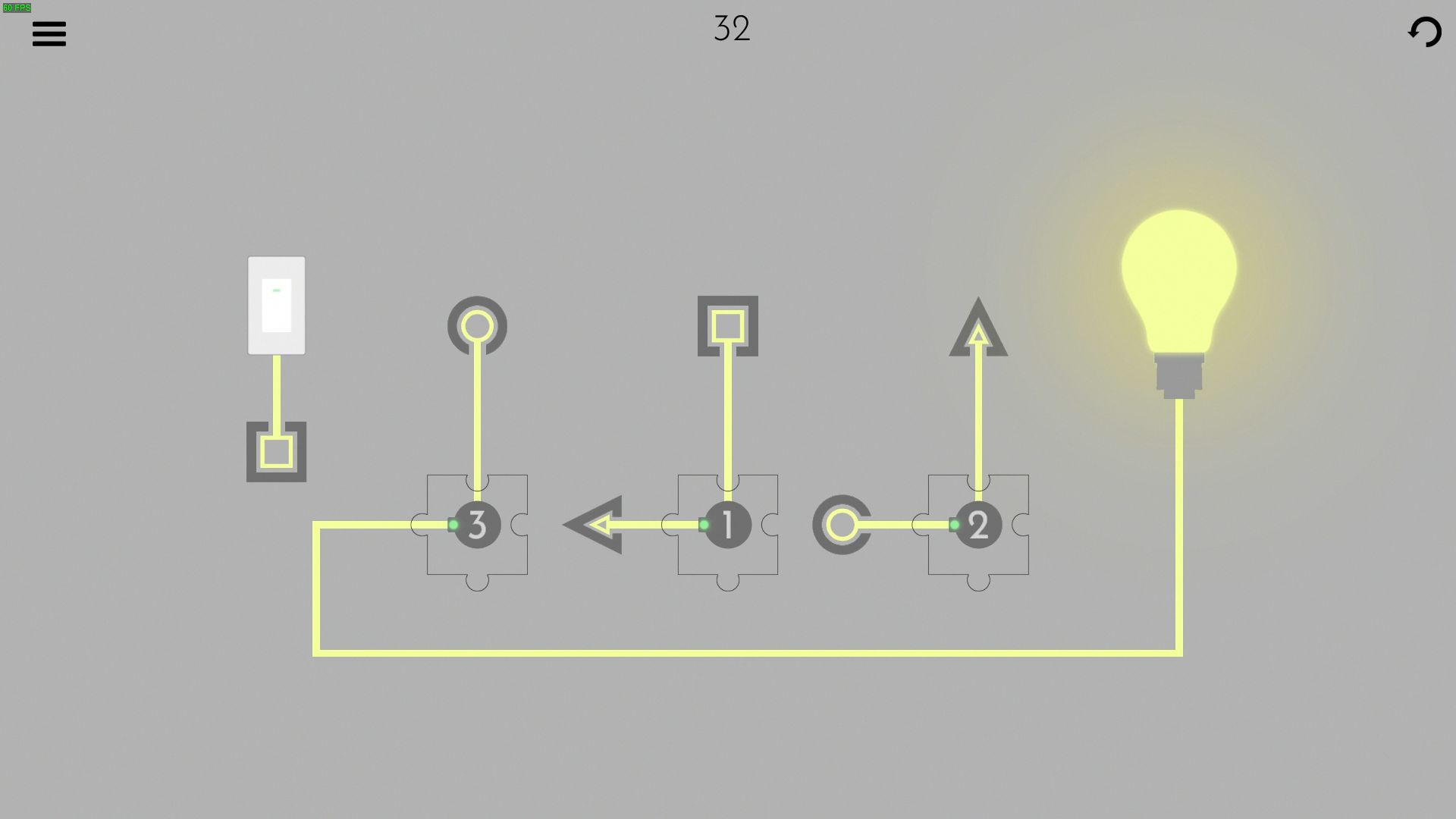 Turn on the light - Jigsaw Picture Walkthrough