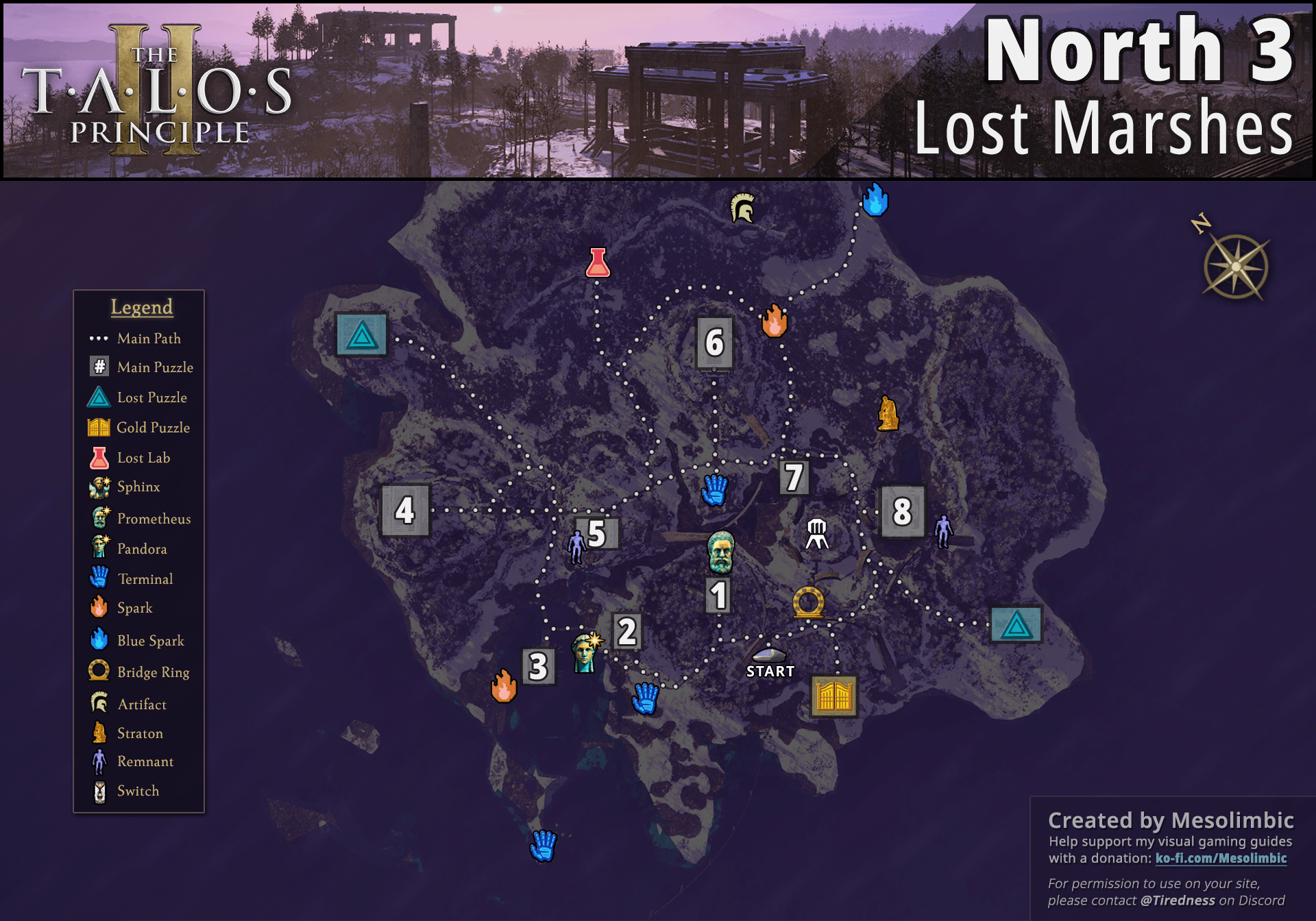 Lost Marshes Map