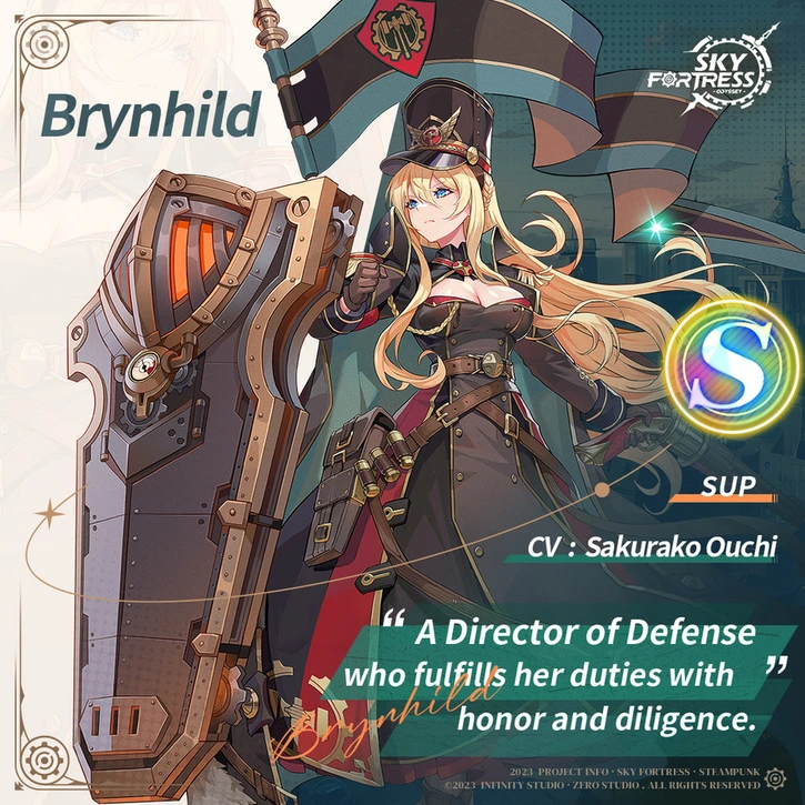 Brynhild is a S Tier Sky Fortress Character.