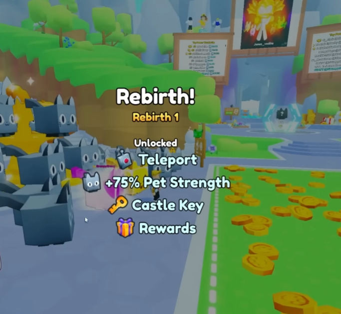 How to Rebirth in Pet Sim 99