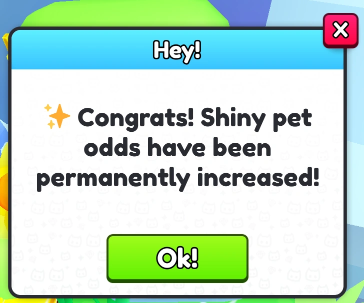 pet simulator 99 shiny relic