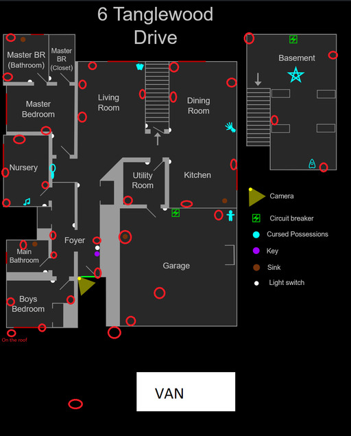 Phasmophobia Snowman Locations Map (Winter Event 2023) naguide