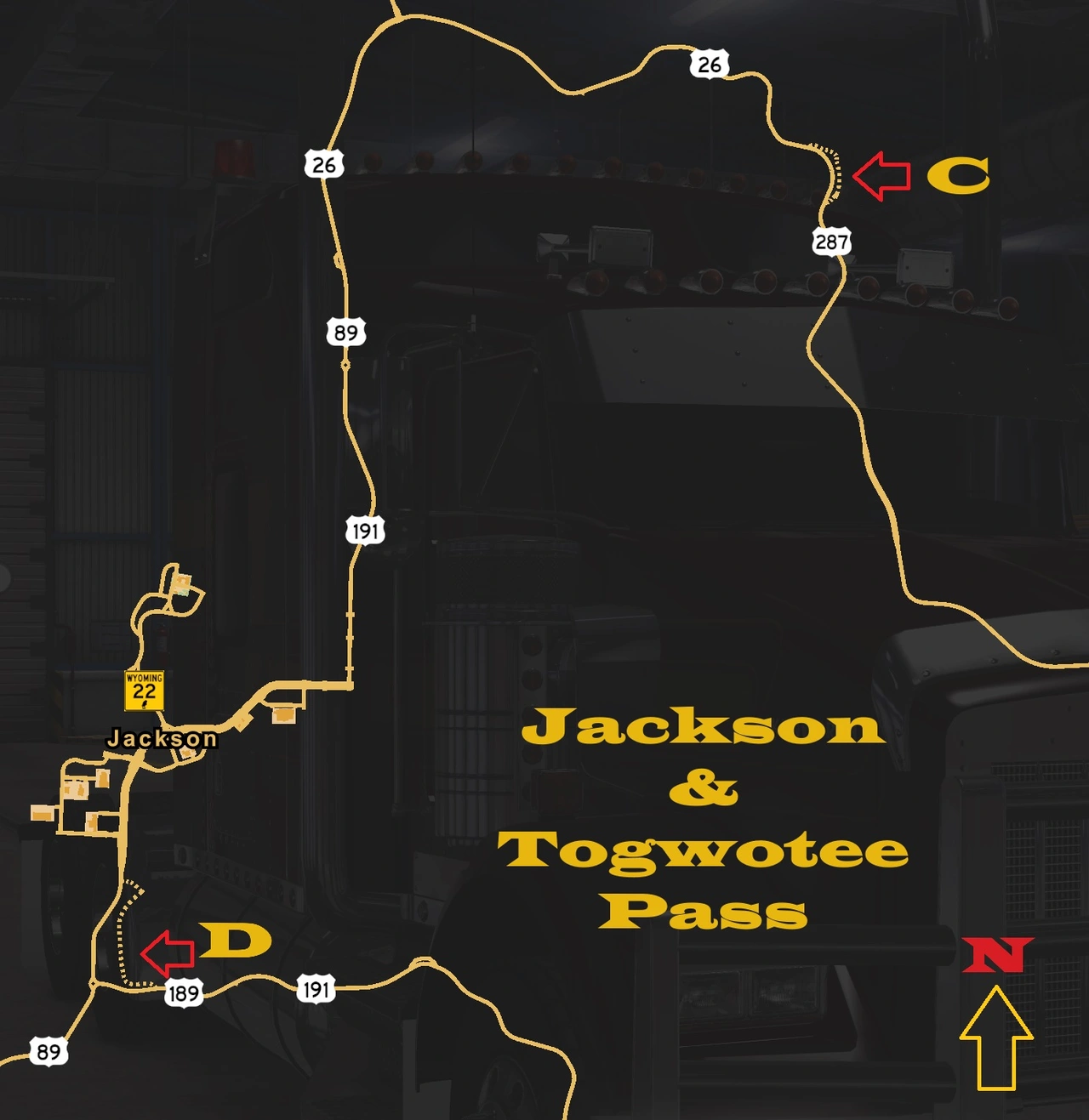 Wyoming Map Hidden Roads Figure 2