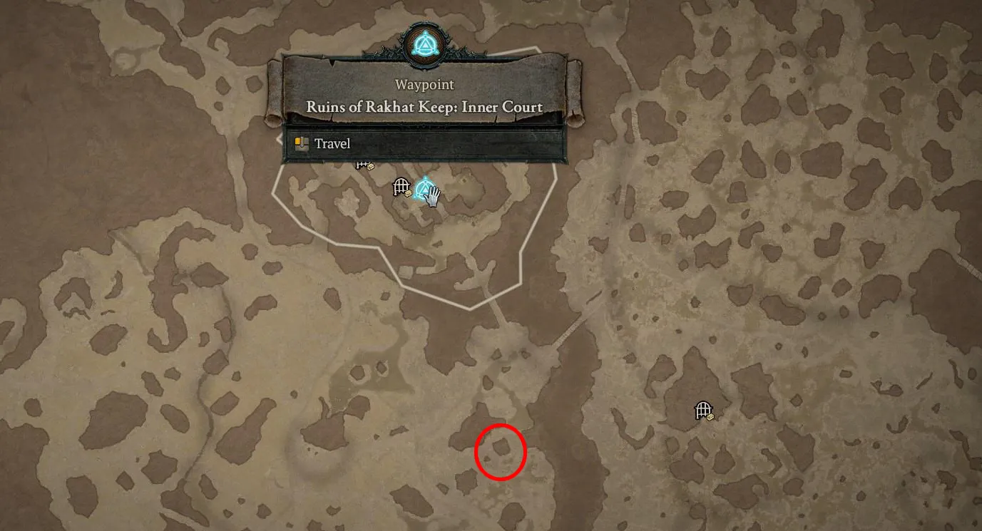 Fethis Wetlands - Hawezar Silent Chest Location