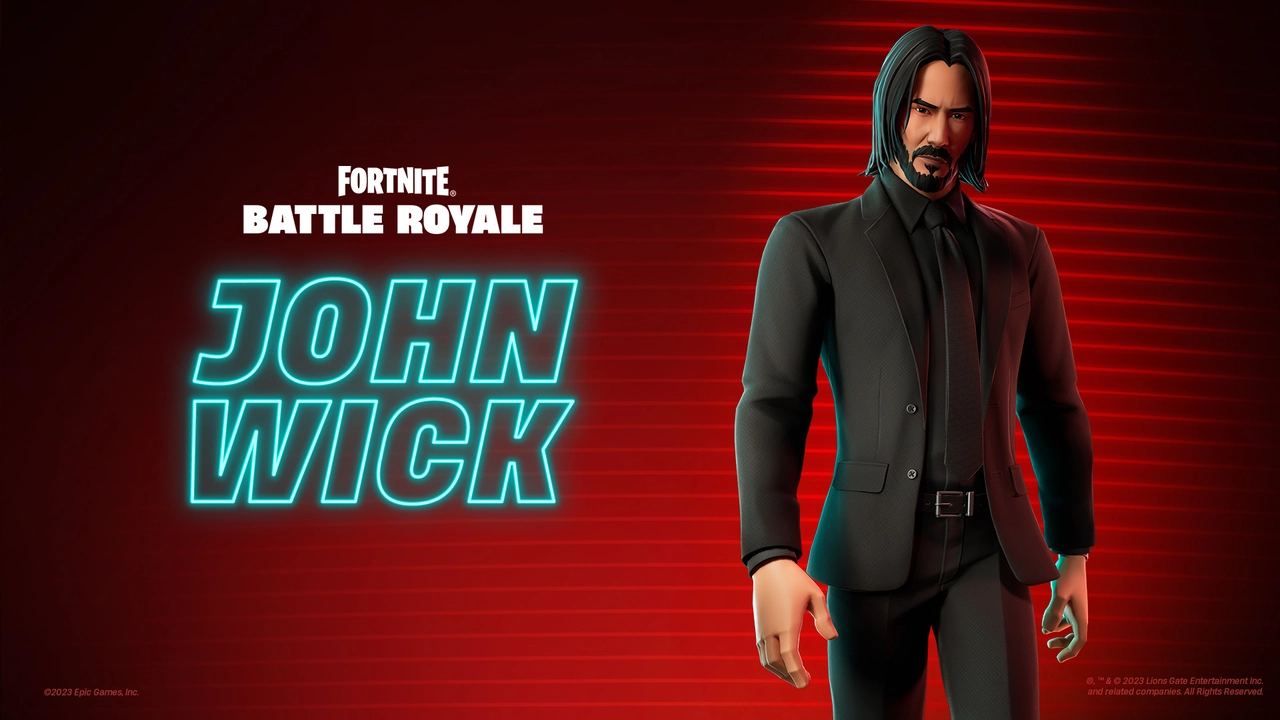 Fortnite and John Wick