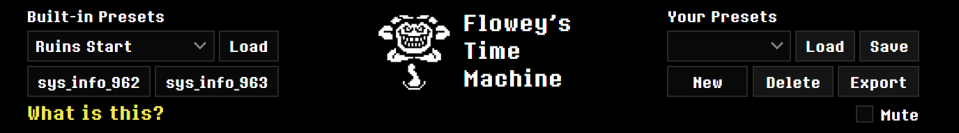 How To Use Flowey's Time Machine in Undertale