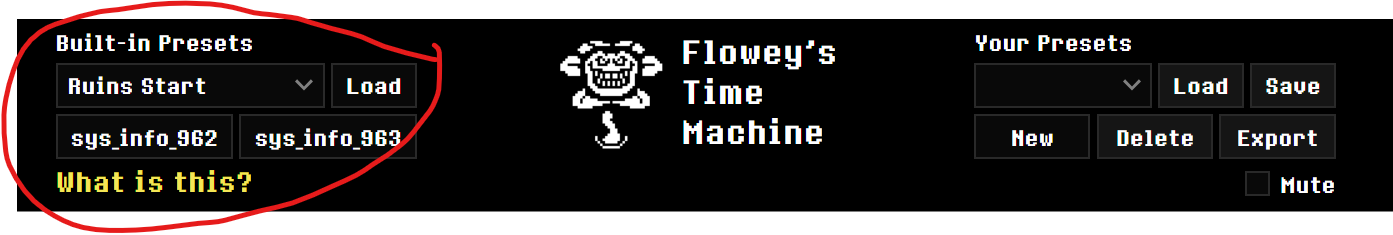 How To Use Flowey's Time Machine in Undertale