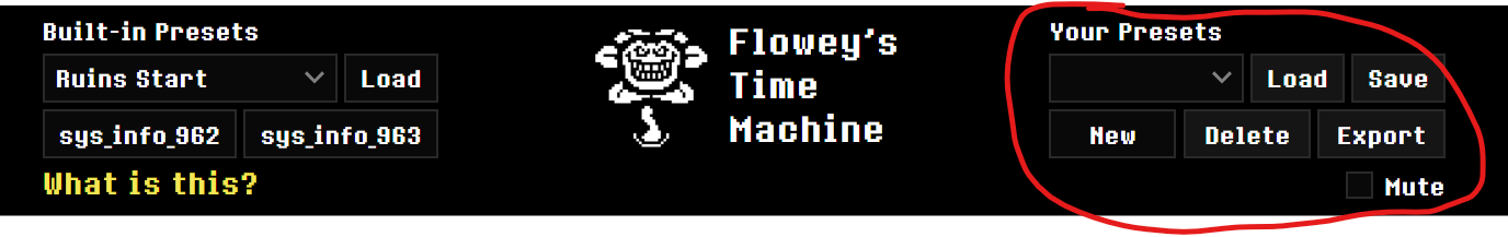 How To Use Flowey's Time Machine in Undertale