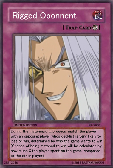 Yu Gi Oh Master Duel Rigged Opponent