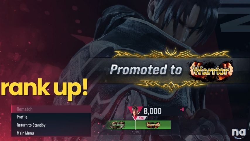 promoted to warrior in tekken 8