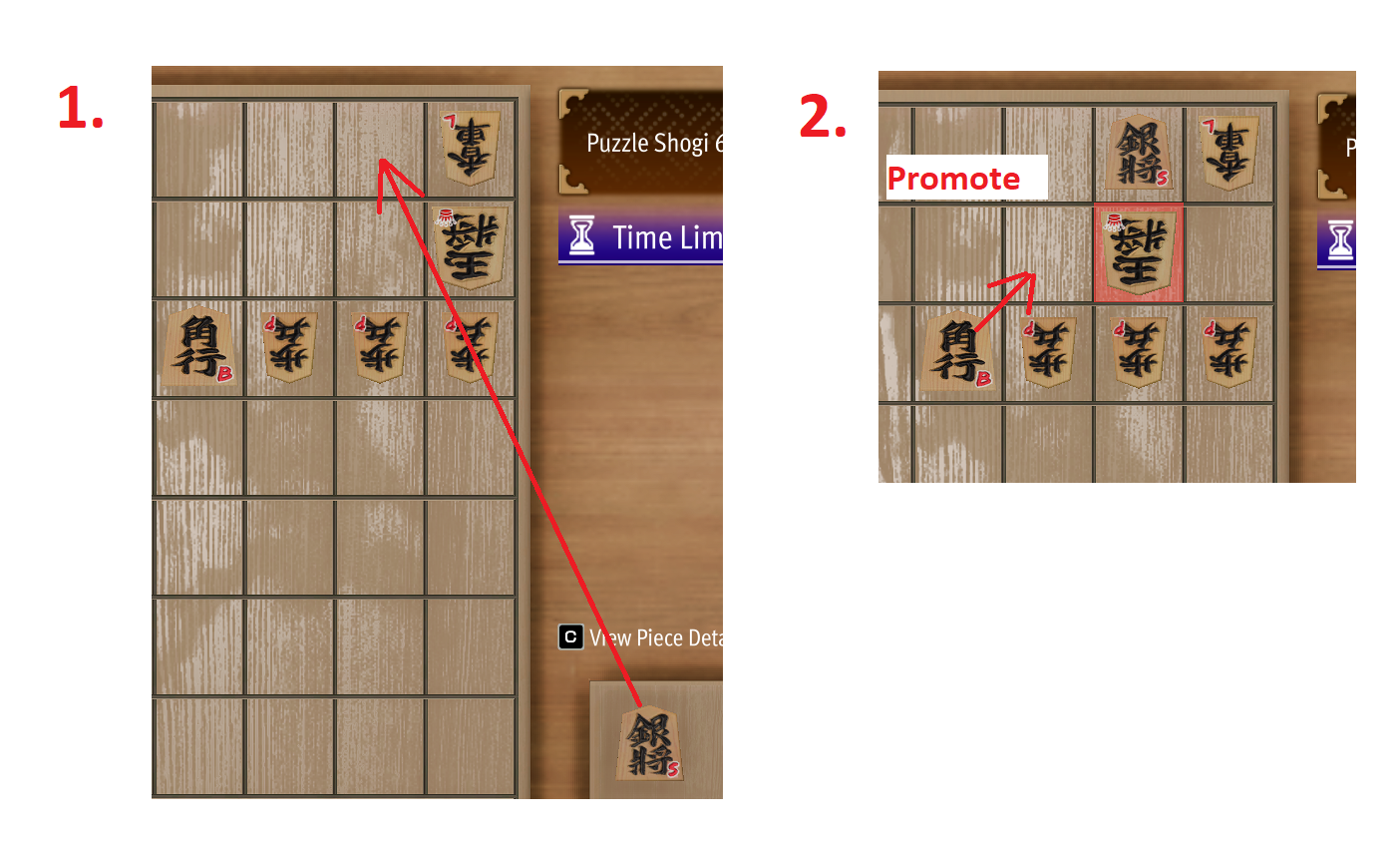 How to win in Shogi (Ranked/Challenge/Puzzle)