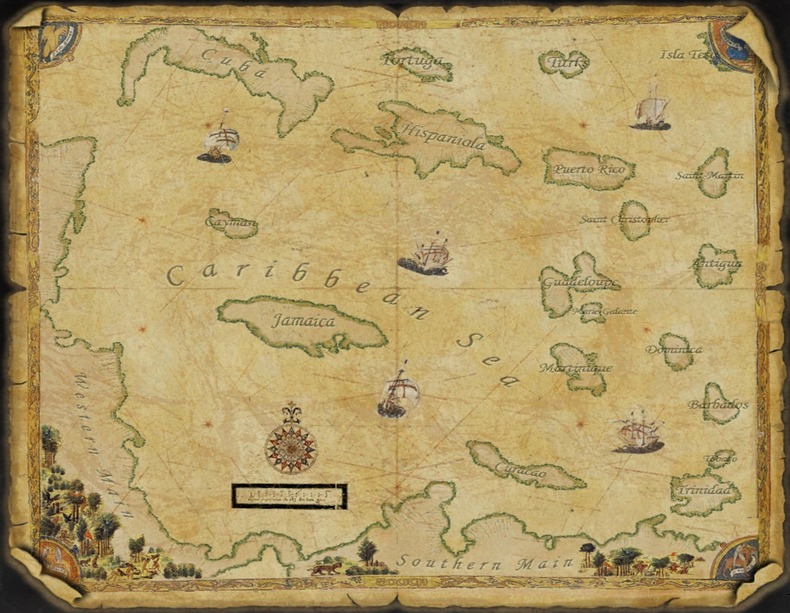 Caribbean Legend Sandbox Full Map