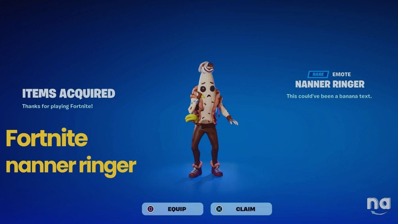 Fortnite free Nanner Ringer Emote code