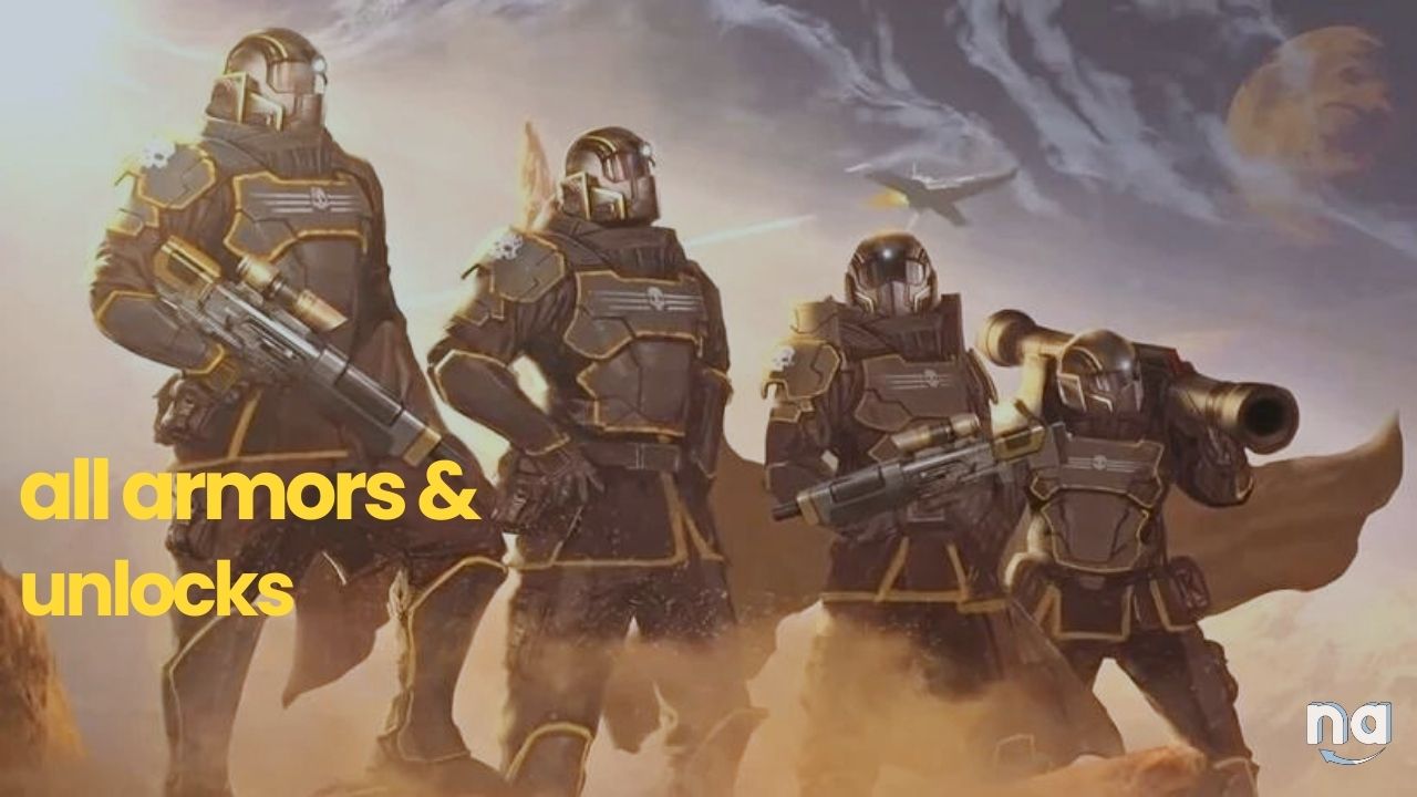 Helldivers 2 All Armors and Unlocks