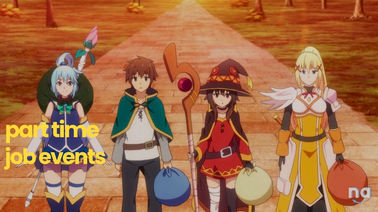 KonoSuba Gods Blessing Part Time Job Events