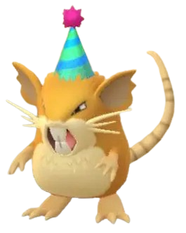 Party Hat Raticate