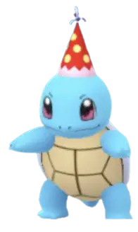 Party Hat Red Squirtle