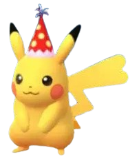 Party Hat Red Pikachu