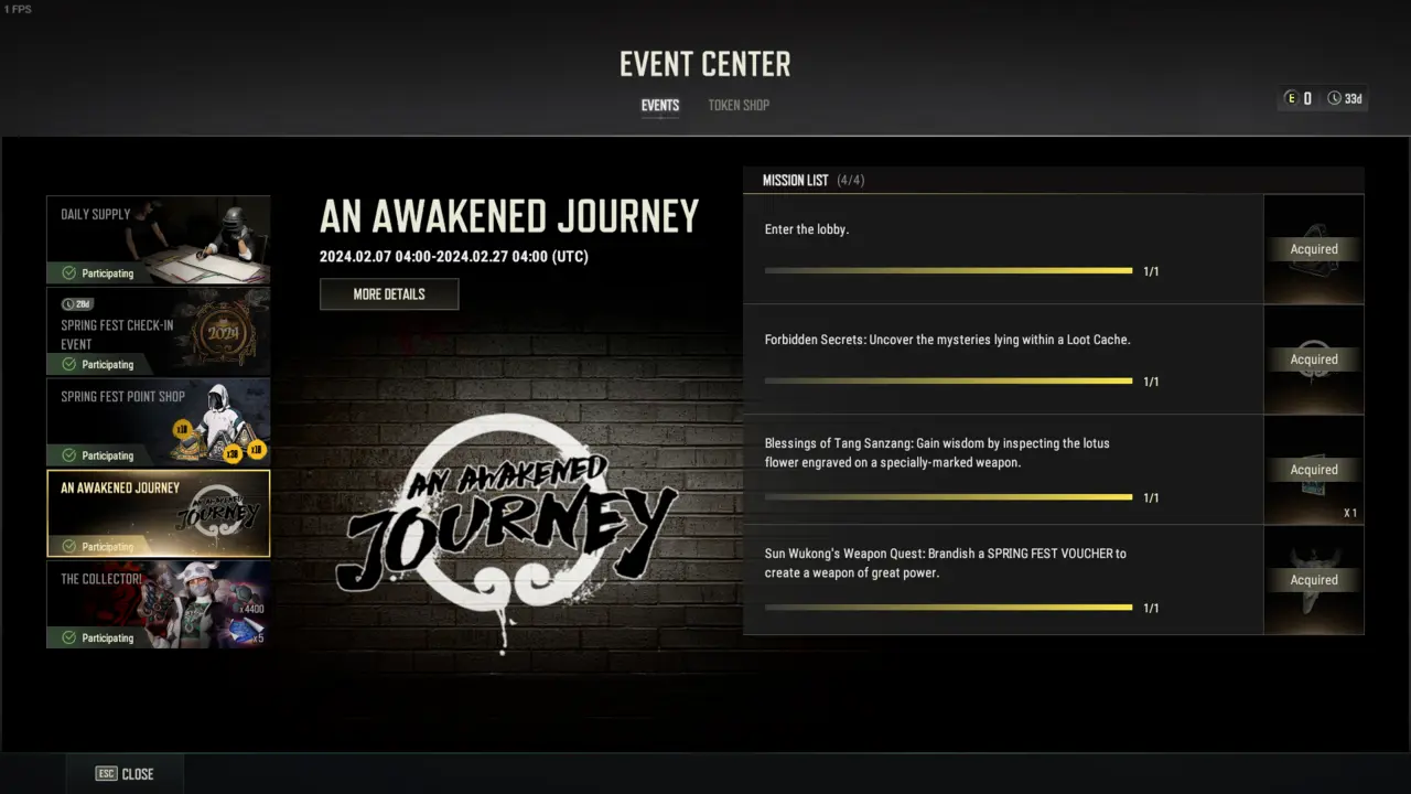 an awakened journey missions