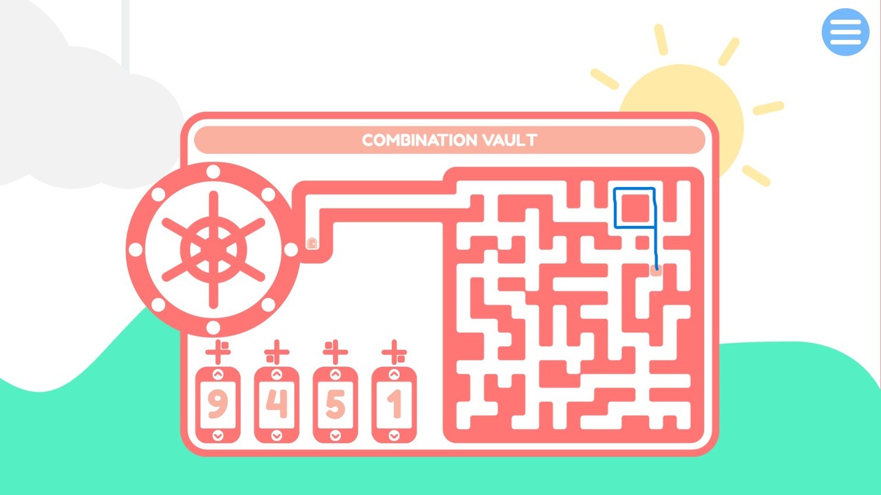 Combination Vault in 20 Small Mazes