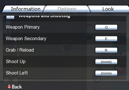 How to change binds/controls in Graal Era